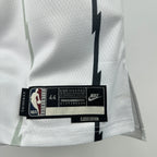 Toronto Raptors 2025-26 throwback edition basketball jersey additional angle view in white for basketball fans