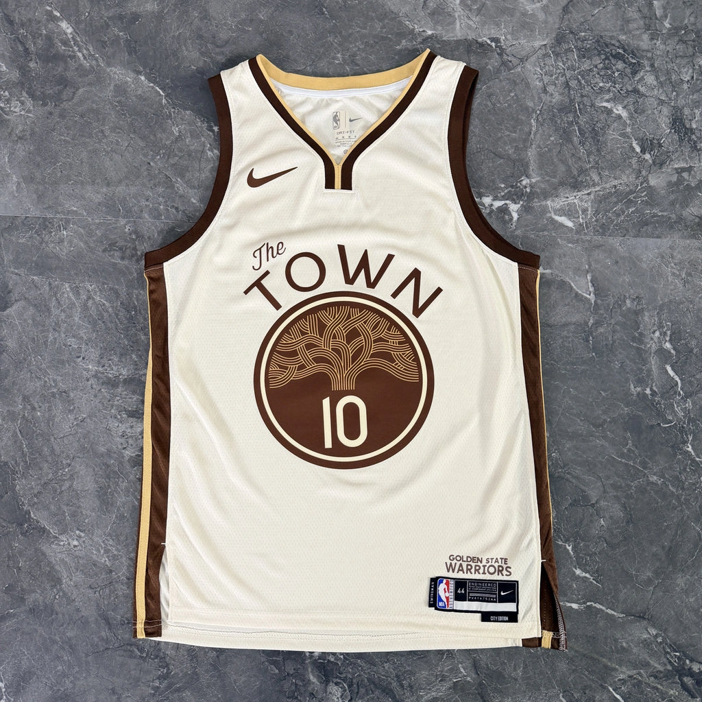 Jimmy Butler No.10 Golden State Warriors City Edition Jersey 2025-26 NBA Authentic Swingman Jersey - View 7