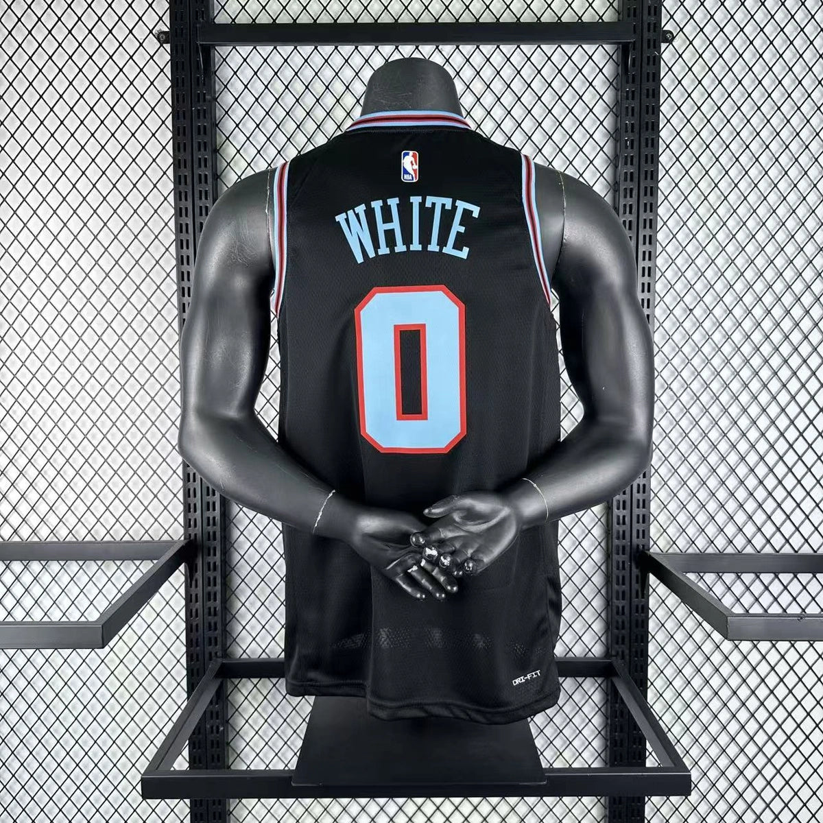 Coby White No.0 Chicago Bulls City Edition Jersey 2025-26 NBA Authentic Swingman Jersey - View 1
