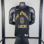 Russell Westbrook No.0 Los Angeles Lakers City Edition Jersey 2025-26 NBA Authentic Swingman Jersey - View 9