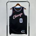 Coby White No.0 Chicago Bulls City Edition Jersey 2025-26 NBA Authentic Swingman Jersey - View 9