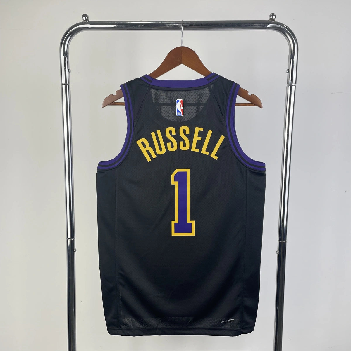 D'Angelo Russell No.1 Los Angeles Lakers City Edition Jersey 2025-26 NBA Authentic Swingman Jersey - View 2