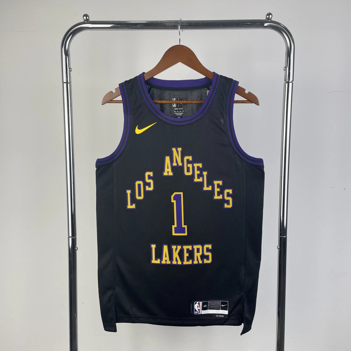 D'Angelo Russell No. 1 Los Angeles Lakers City Edition Jersey 2025-26