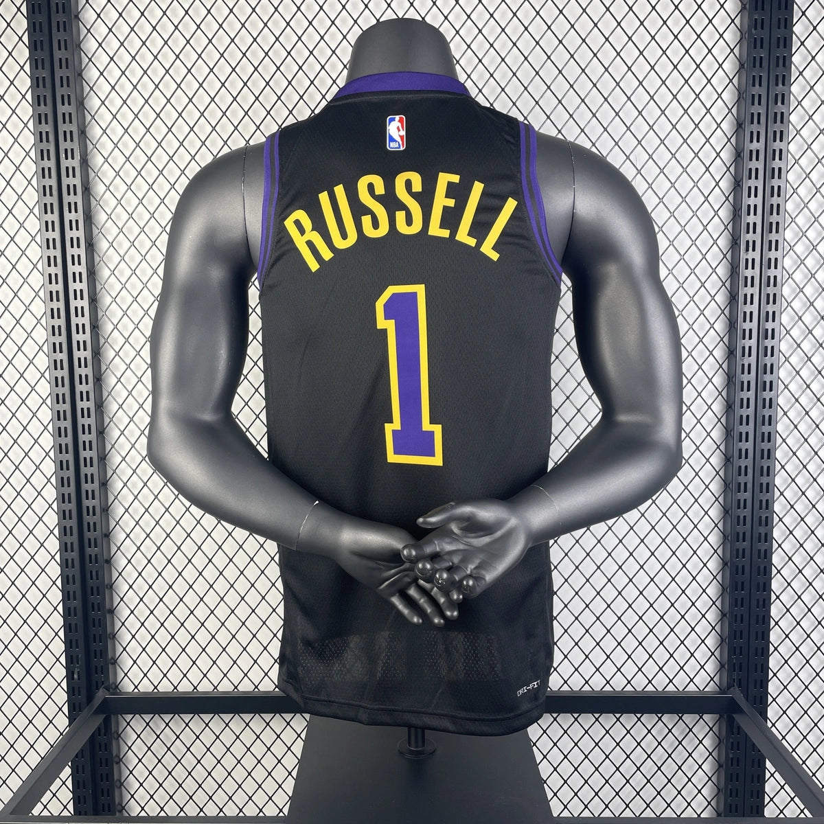 D'Angelo Russell No.1 Los Angeles Lakers City Edition Jersey 2025-26 NBA Authentic Swingman Jersey - View 9