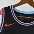 Josh Giddey No.3 Chicago Bulls City Edition Jersey 2025-26 NBA Authentic Swingman Jersey - View 6