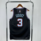 Josh Giddey No.3 Chicago Bulls City Edition Jersey 2025-26 NBA Authentic Swingman Jersey - View 7
