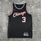 Josh Giddey No.3 Chicago Bulls City Edition Jersey 2025-26 NBA Authentic Swingman Jersey - View 10