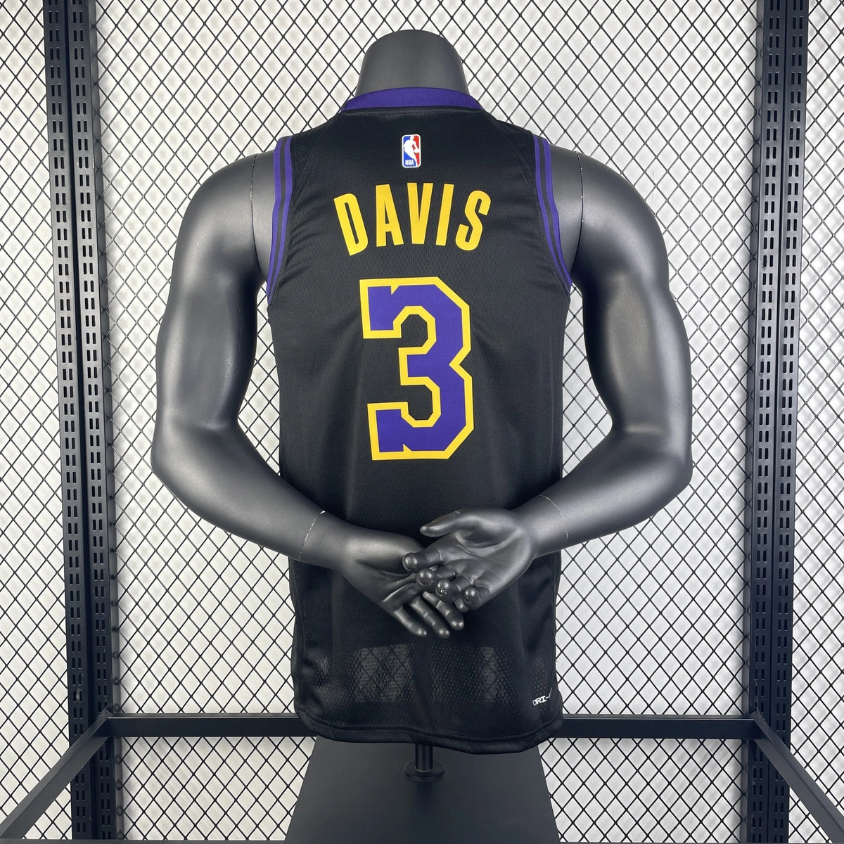 Anthony Davis No.3 Los Angeles Lakers City Edition Jersey 2025-26 NBA Authentic Swingman Jersey - View 1
