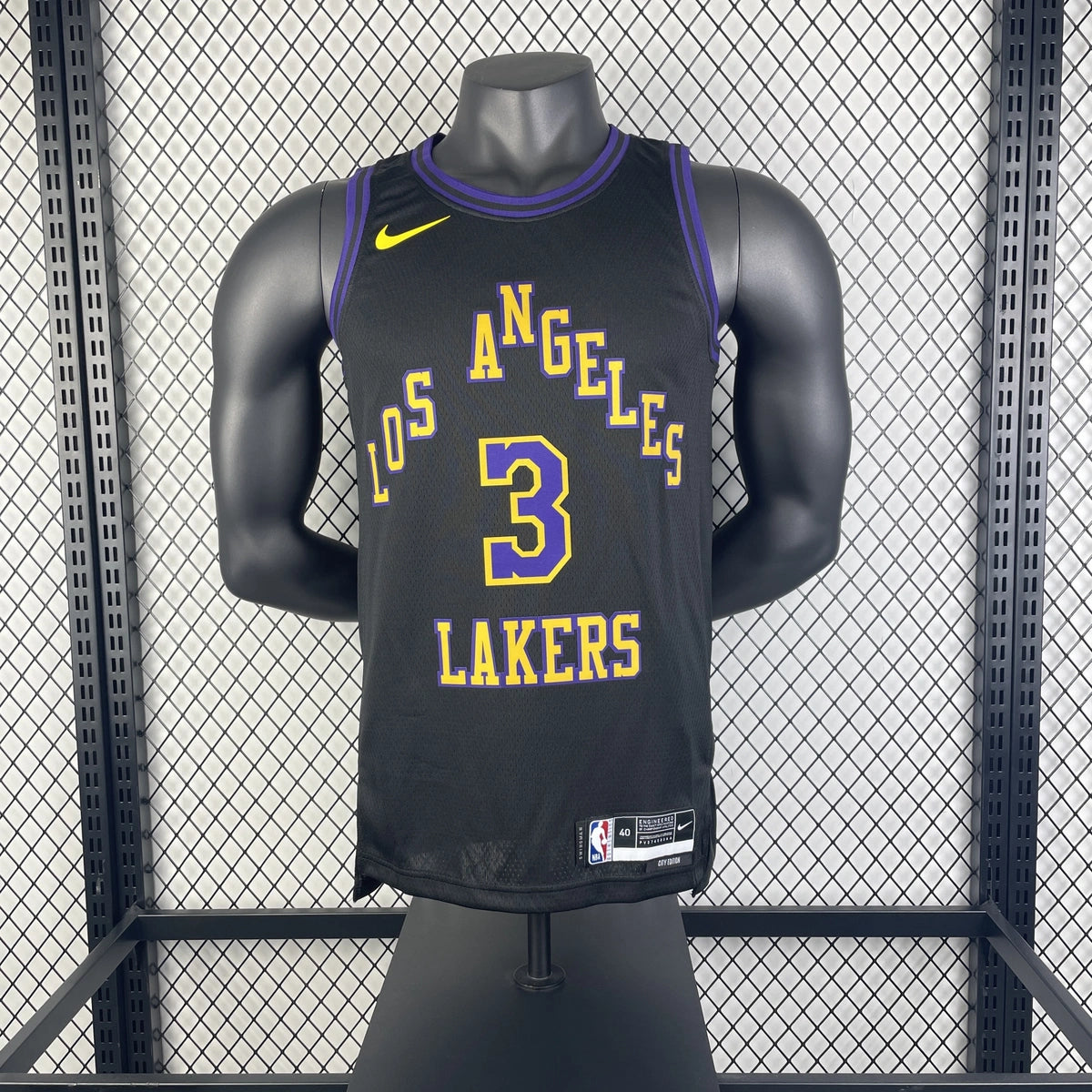 Anthony Davis No. 3 Los Angeles Lakers City Edition Jersey 2025-26