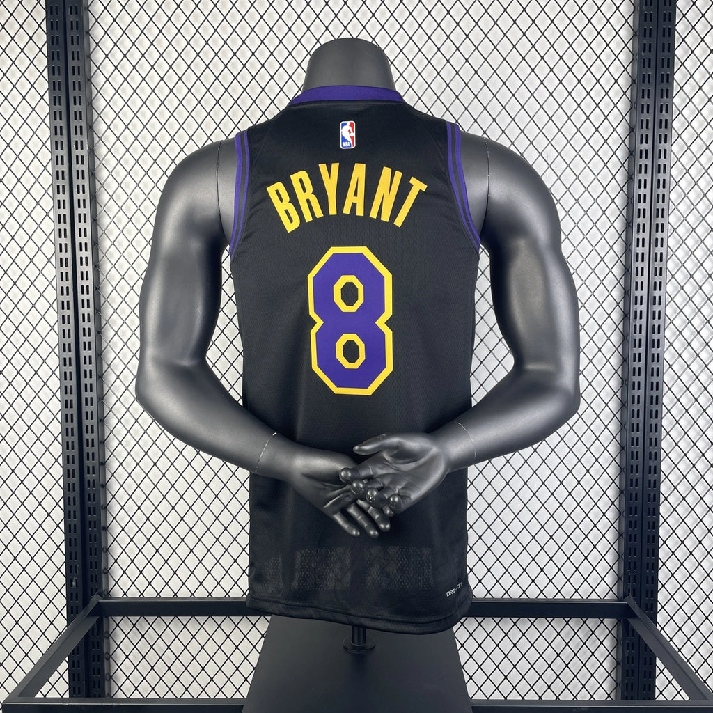 Kobe Bryant No.8 Los Angeles Lakers City Edition Jersey 2025-26 NBA Authentic Swingman Jersey - View 1