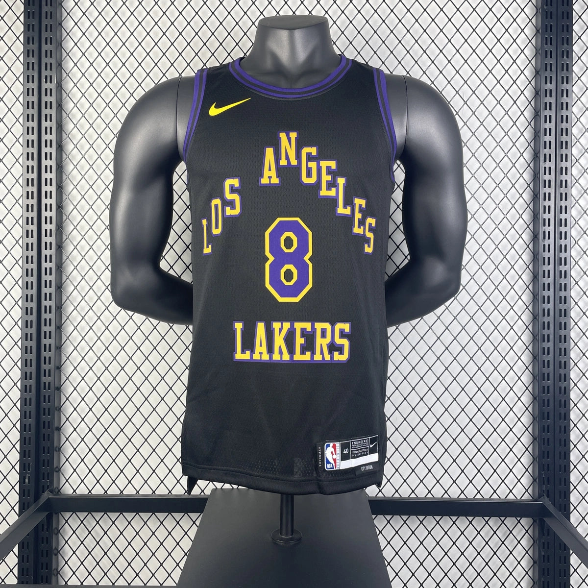 Kobe Bryant No.8 Los Angeles Lakers City Edition Jersey 2025-26 NBA Authentic Swingman Jersey - View 7
