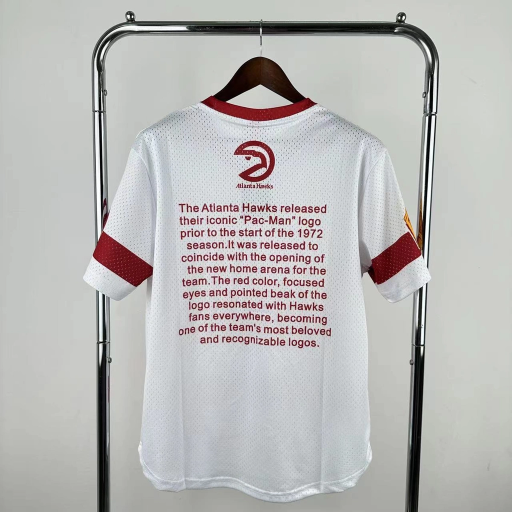 Atlanta Hawks Mitchell & Ness HWC Retro Tee for Men | Premium Vintage Style