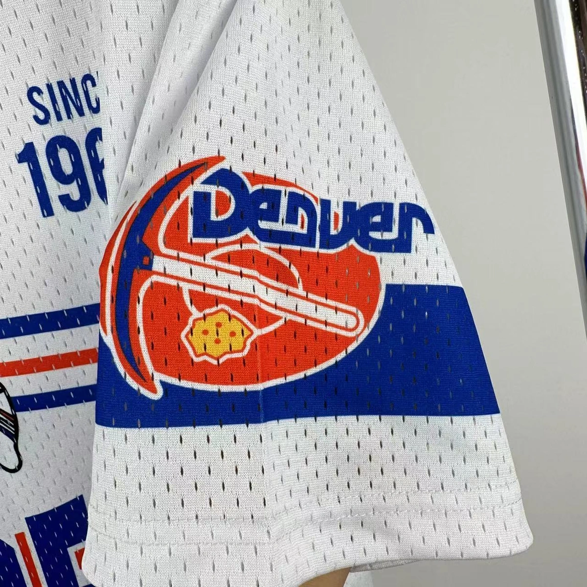 Denver Nuggets Mitchell & Ness HWC Retro Tee for Men | Premium Vintage Style