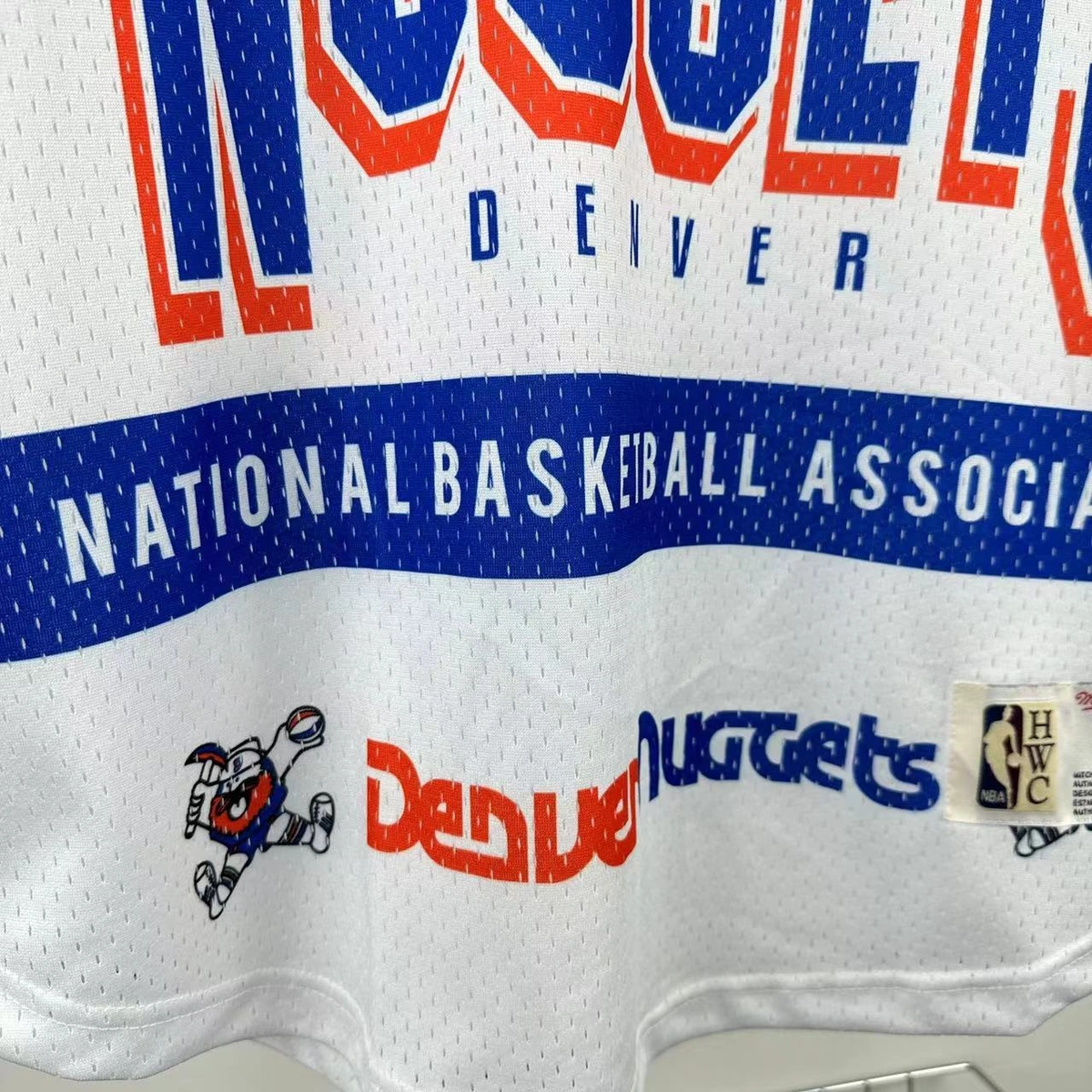 Denver Nuggets Mitchell & Ness HWC Retro Tee for Men | Premium Vintage Style