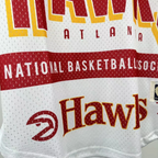 Atlanta Hawks Mitchell & Ness HWC Retro Tee for Men | Premium Vintage Style