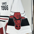 Chicago Bulls Mitchell & Ness HWC Retro Tee for Men | Premium Vintage Style
