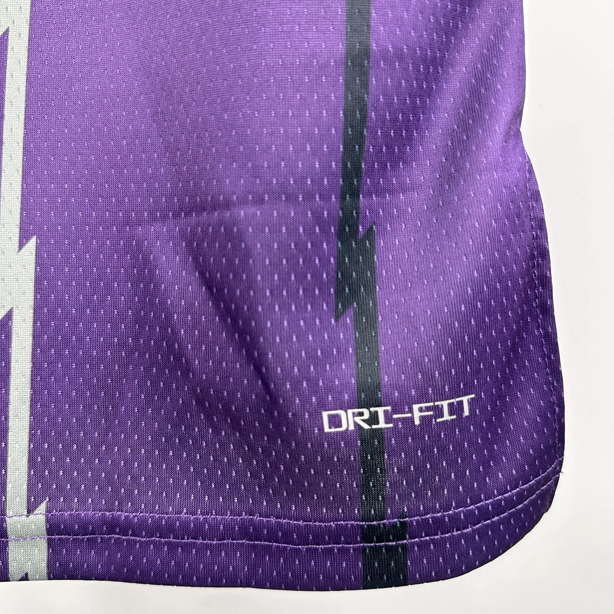 Toronto Raptors 2025-26 throwback edition basketball jersey additional detail view 3 in white for basketball fans