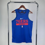 76ers Front Full View in Blue — Hanging