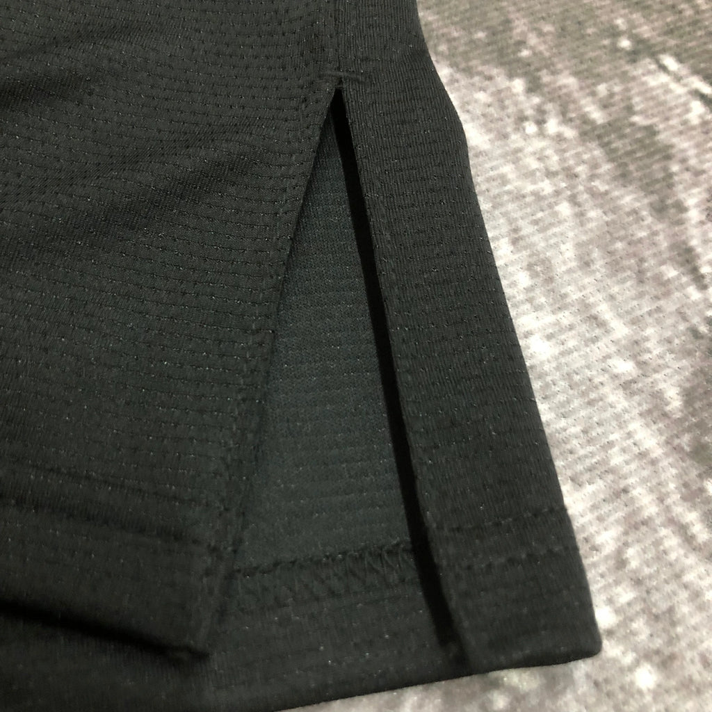 Bulls Fabric Detail in Black — Flatlay