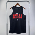 Bulls Front Full View in Black — Hanging