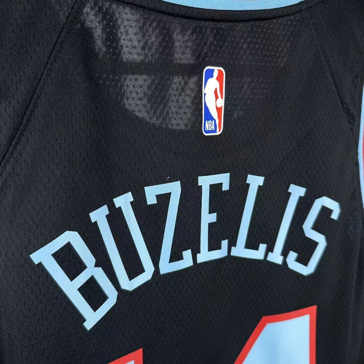 Matas Buzelis No.14 Chicago Bulls City Edition Jersey 2025-26 NBA Authentic Swingman Jersey - View 5
