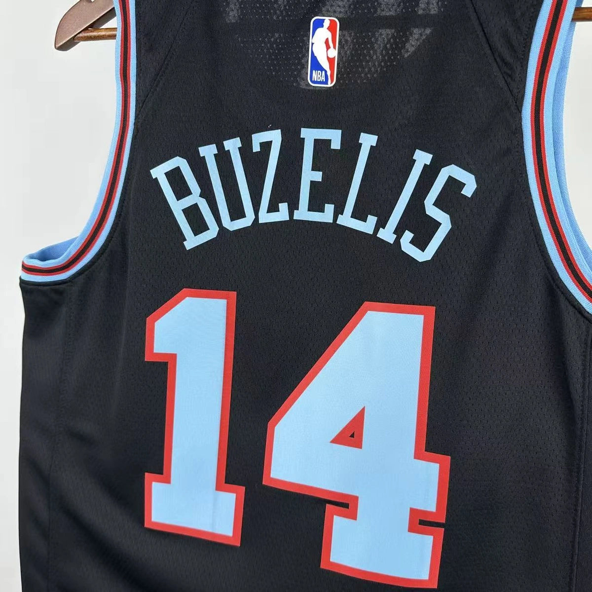 Matas Buzelis No.14 Chicago Bulls City Edition Jersey 2025-26 NBA Authentic Swingman Jersey - View 6