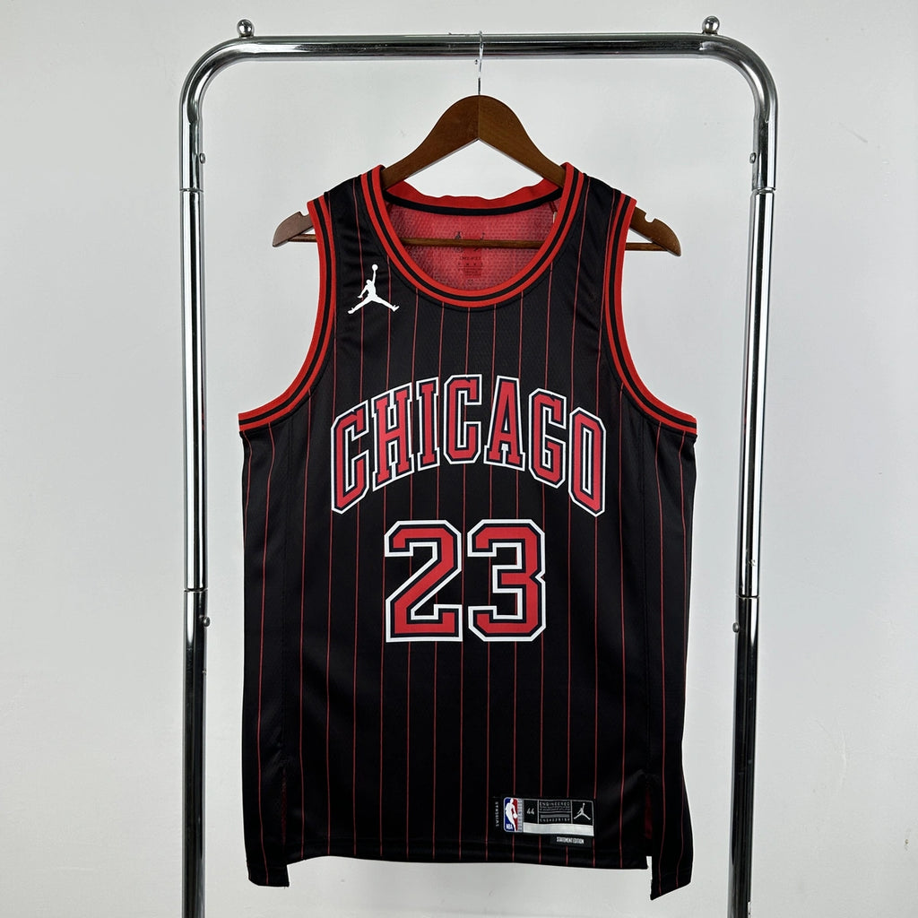 Michael Jordan No.23 Chicago Bulls Air Jordan Edition Jersey 2025-26 NBA Authentic Swingman Jersey - View 1