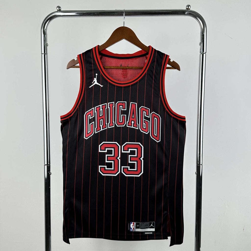 Scottie Pippen No.33 Chicago Bulls Air Jordan Edition Jersey 2025-26 NBA Authentic Swingman Jersey - View 1