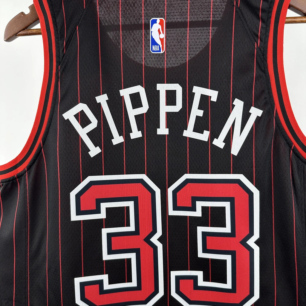 Scottie Pippen No.33 Chicago Bulls Air Jordan Edition Jersey 2025-26 NBA Authentic Swingman Jersey - View 5