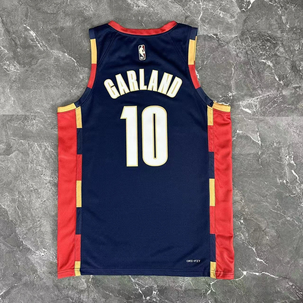 Darius Garland No.10 Cleveland Cavaliers Throwback Jersey 2025-26 NBA Authentic Swingman Jersey - View 2