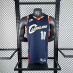 Darius Garland No.10 Cleveland Cavaliers Throwback Jersey 2025-26 NBA Authentic Swingman Jersey - View 5
