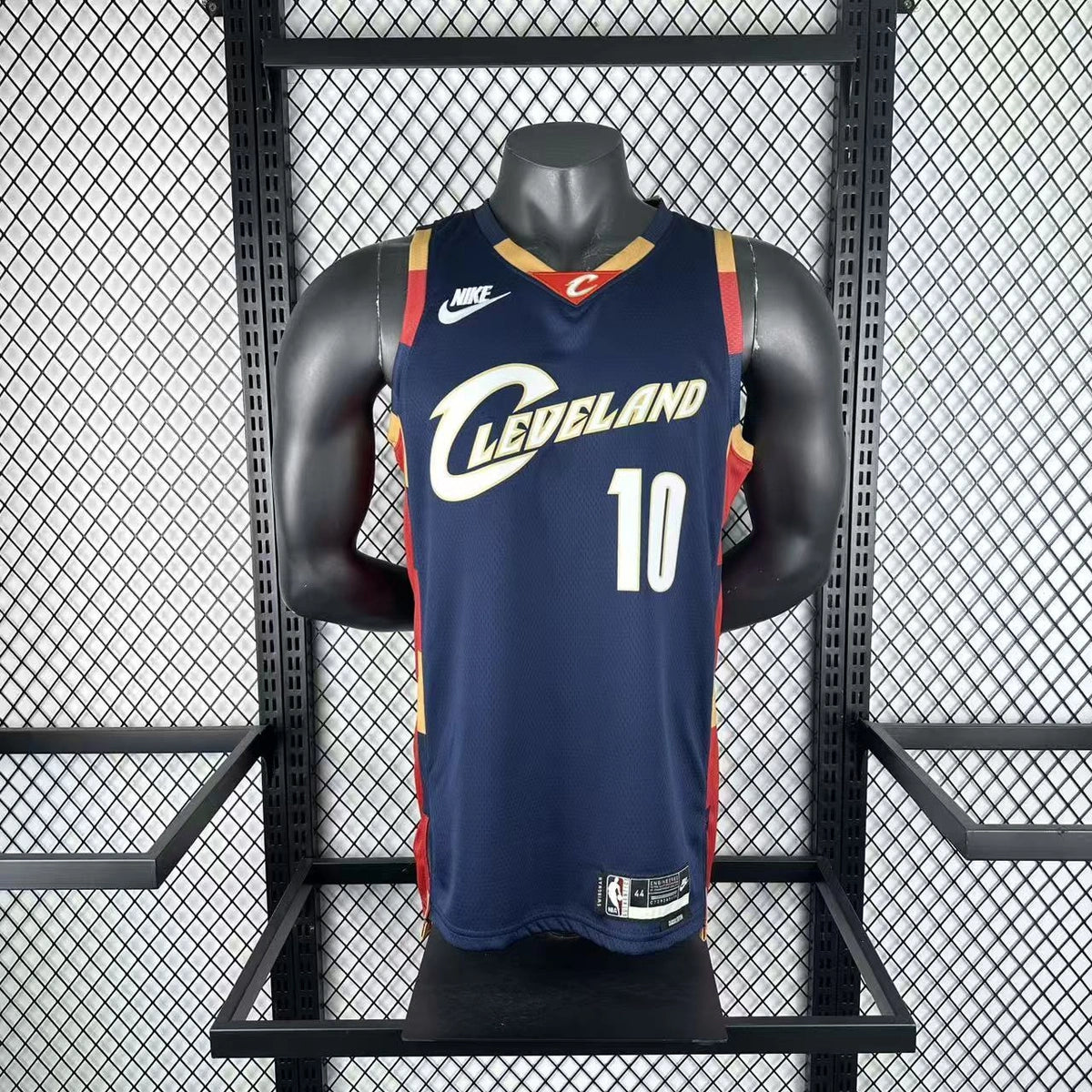 Darius Garland No.10 Cleveland Cavaliers Throwback Jersey 2025-26 NBA Authentic Swingman Jersey - View 5