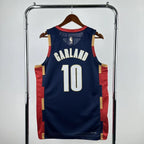 Darius Garland No.10 Cleveland Cavaliers Throwback Jersey 2025-26 NBA Authentic Swingman Jersey - View 6