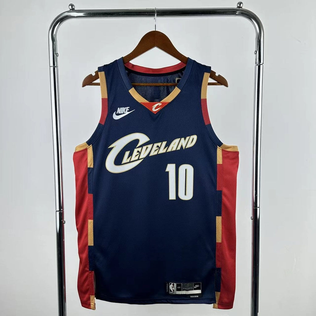 Darius Garland No.10 Cleveland Cavaliers Throwback Jersey 2025-26 NBA Authentic Swingman Jersey - View 10