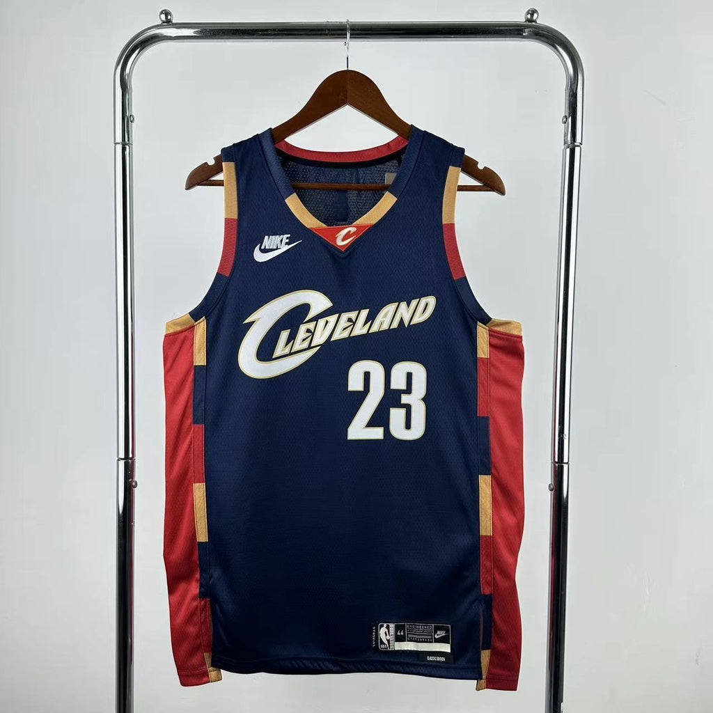 LeBron James No.23 Cleveland Cavaliers Throwback Jersey 2025-26 NBA Authentic Swingman Jersey - View 1