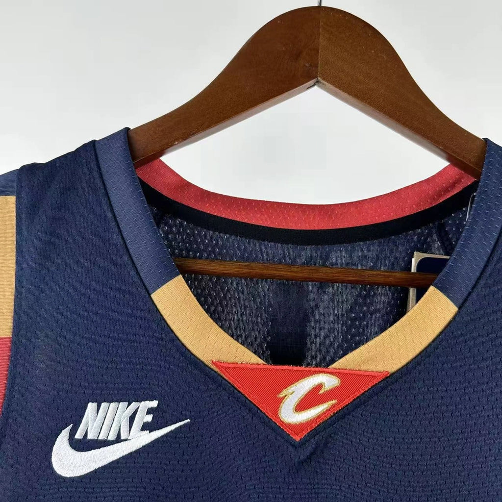 LeBron James No.23 Cleveland Cavaliers Throwback Jersey 2025-26 NBA Authentic Swingman Jersey - View 5