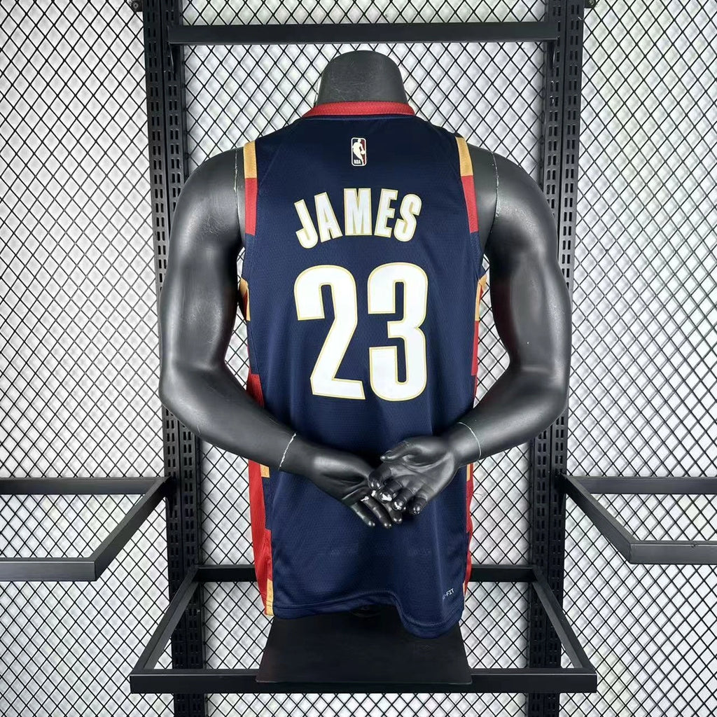 LeBron James No.23 Cleveland Cavaliers Throwback Jersey 2025-26 NBA Authentic Swingman Jersey - View 10