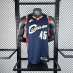 Donovan Mitchell No.45 Cleveland Cavaliers Throwback Jersey 2025-26 NBA Authentic Swingman Jersey - View 8