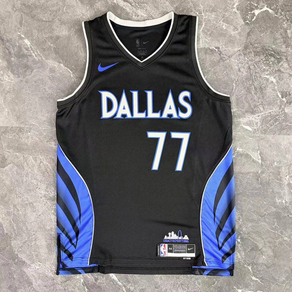Luka Doncic No.77 Dallas Mavericks City Edition Jersey 2025-26 NBA Authentic Swingman Jersey Dallas Mavericks - View 1