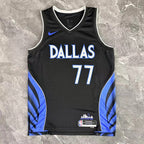 Luka Doncic No.77 Dallas Mavericks City Edition Jersey 2025-26 NBA Authentic Swingman Jersey Dallas Mavericks - View 1