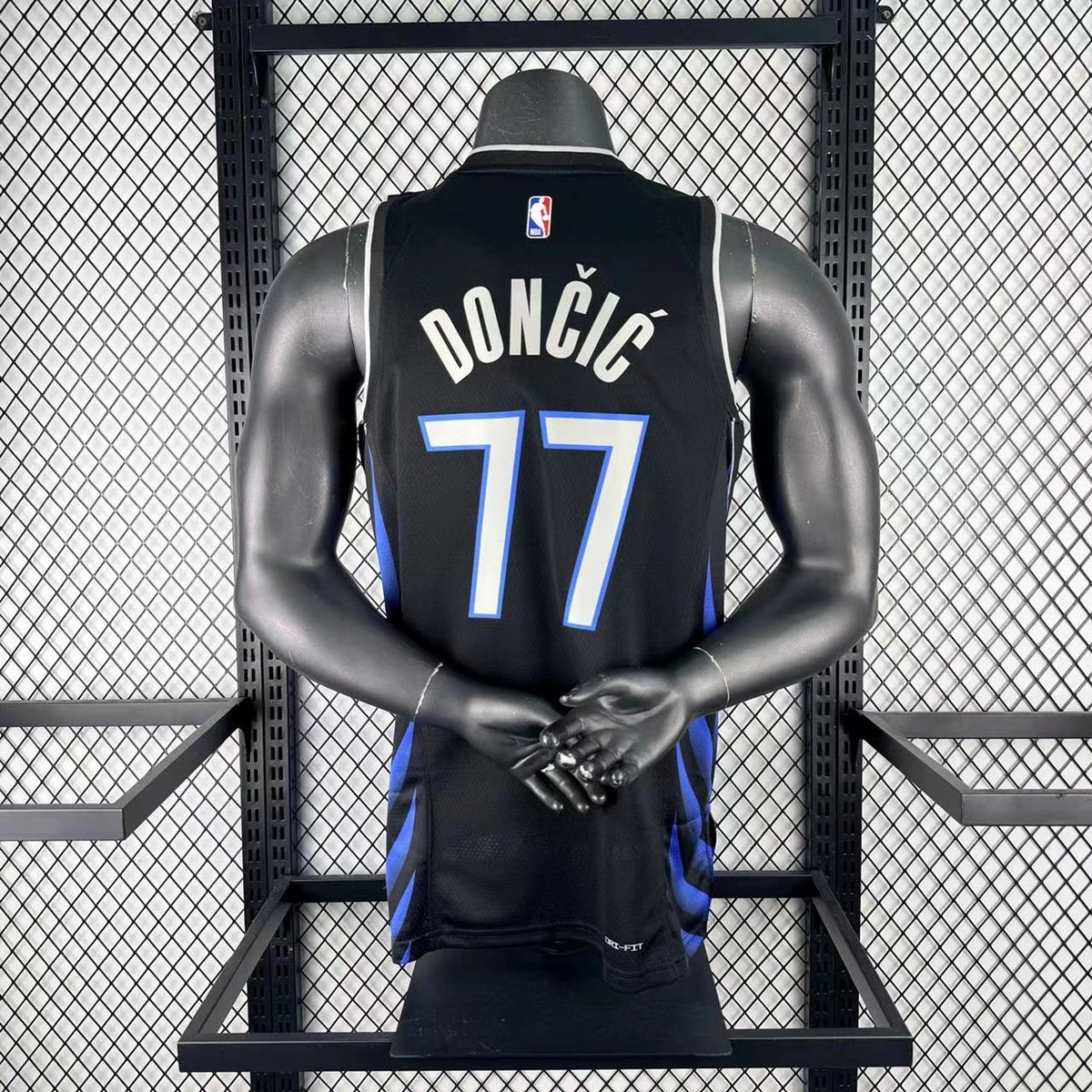 Luka Doncic No.77 Dallas Mavericks City Edition Jersey 2025-26 NBA Authentic Swingman Jersey Dallas Mavericks - View 3