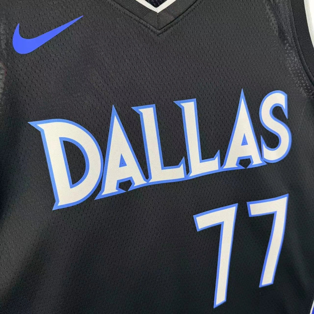 Luka Doncic No.77 Dallas Mavericks City Edition Jersey 2025-26 NBA Authentic Swingman Jersey Dallas Mavericks - View 11