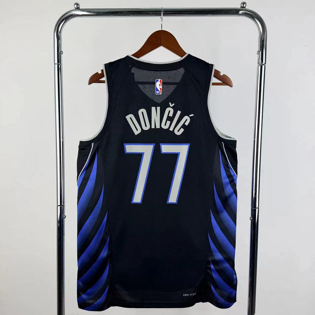 Luka Doncic No.77 Dallas Mavericks City Edition Jersey 2025-26 NBA Authentic Swingman Jersey Dallas Mavericks - View 13