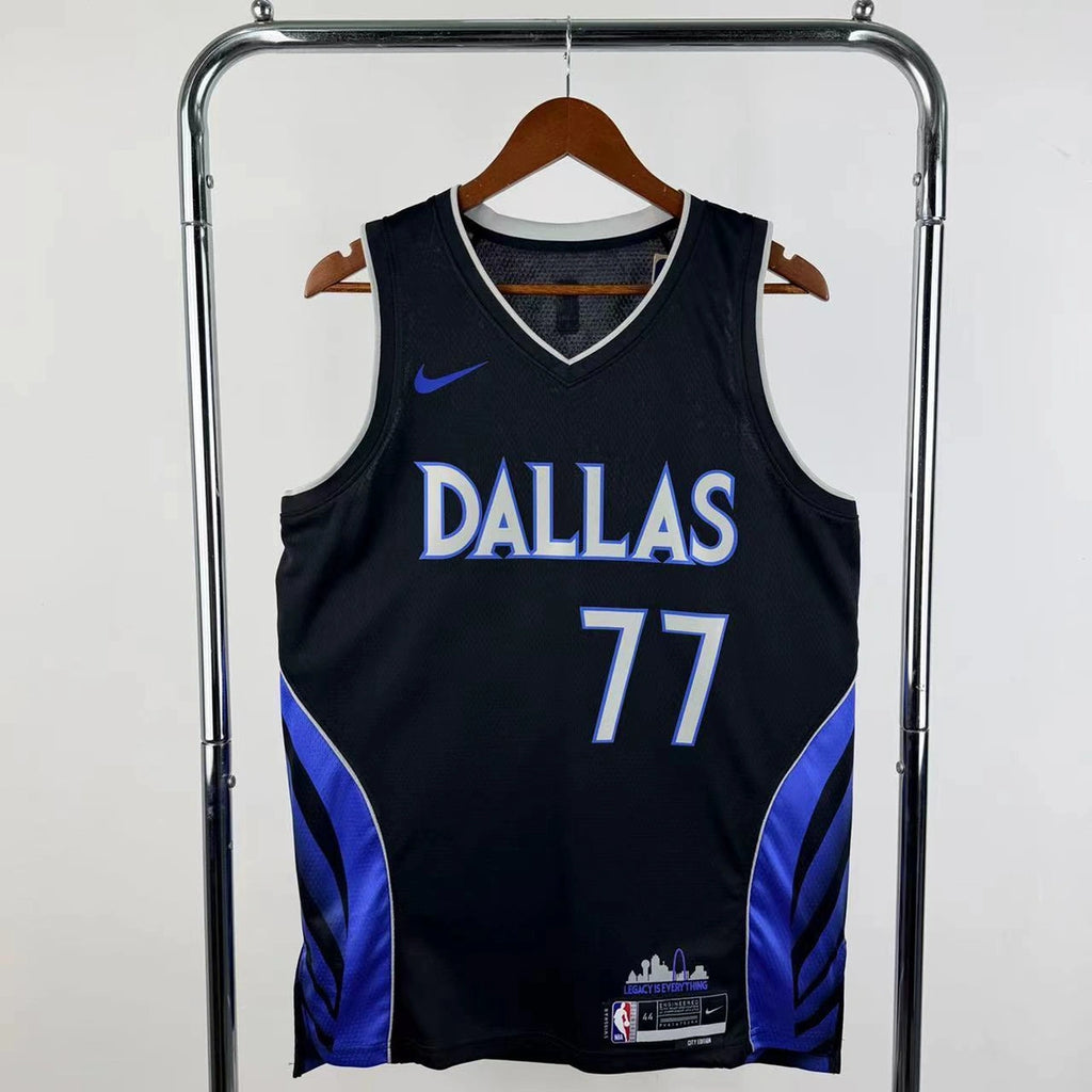 Luka Doncic No.77 Dallas Mavericks City Edition Jersey 2025-26 NBA Authentic Swingman Jersey Dallas Mavericks - View 14