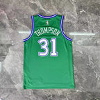 Klay Thompson No.31 Dallas Mavericks Throwback Green Jersey 2025-26 NBA Authentic Swingman Jersey - View 10