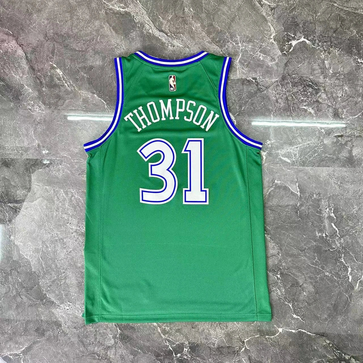Klay Thompson No.31 Dallas Mavericks Throwback Green Jersey 2025-26 NBA Authentic Swingman Jersey - View 10