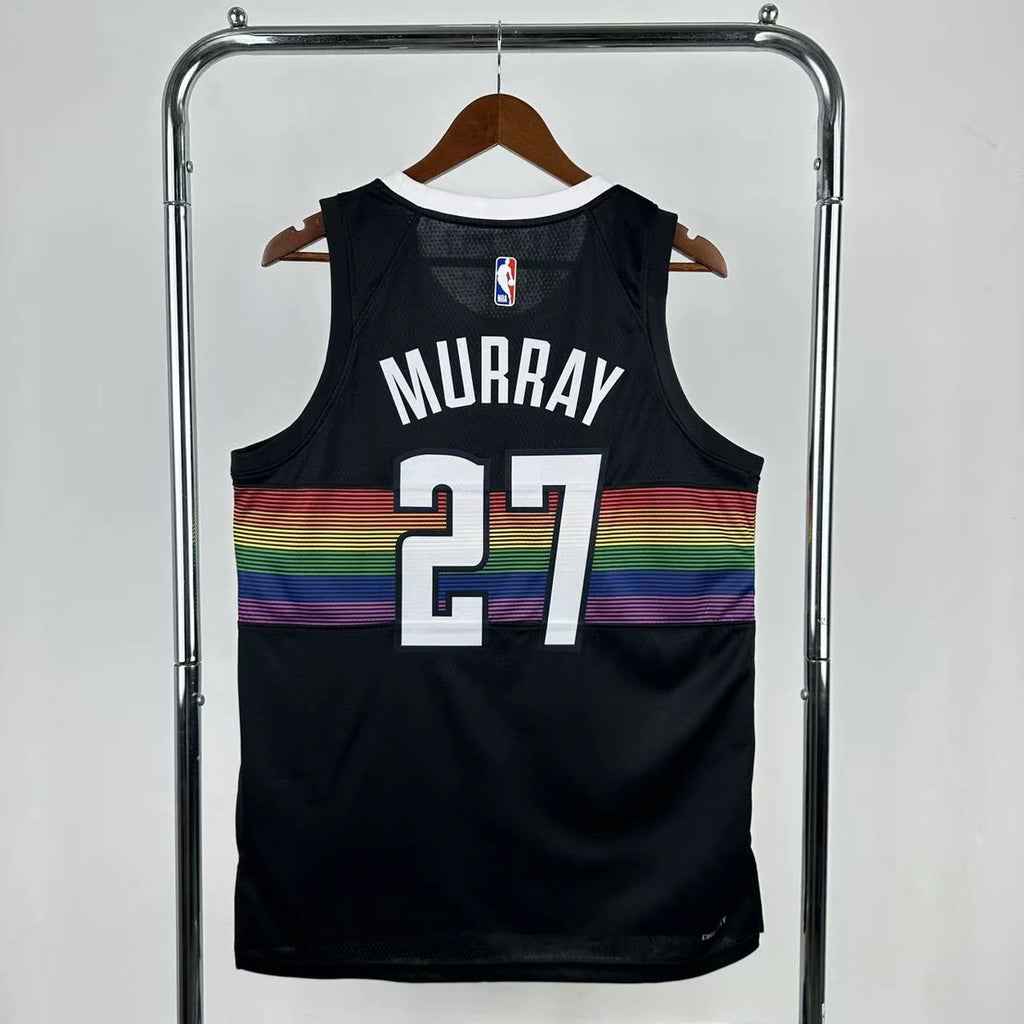 Jamal Murray No.27 Denver Nuggets City Edition Jersey 2025-26 NBA Authentic Swingman Jersey - View 1