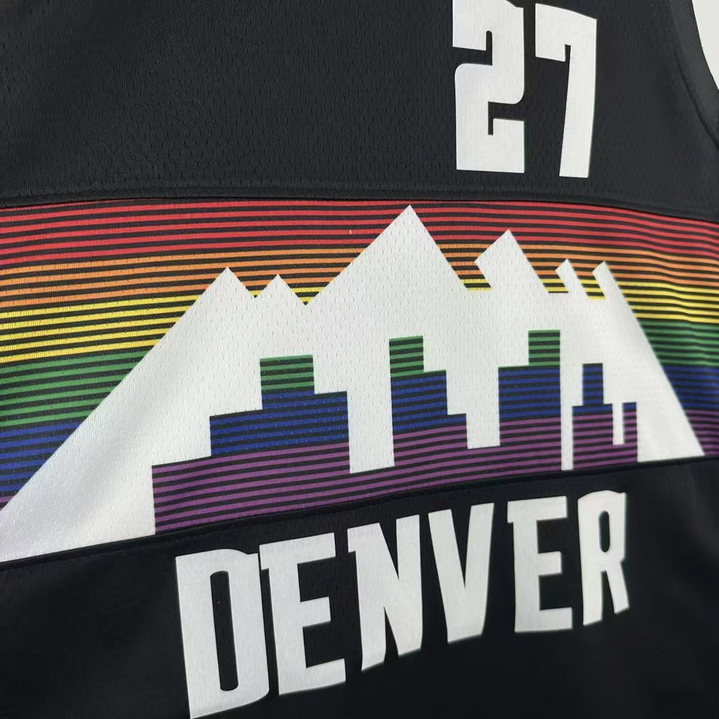 Jamal Murray No.27 Denver Nuggets City Edition Jersey 2025-26 NBA Authentic Swingman Jersey - View 3