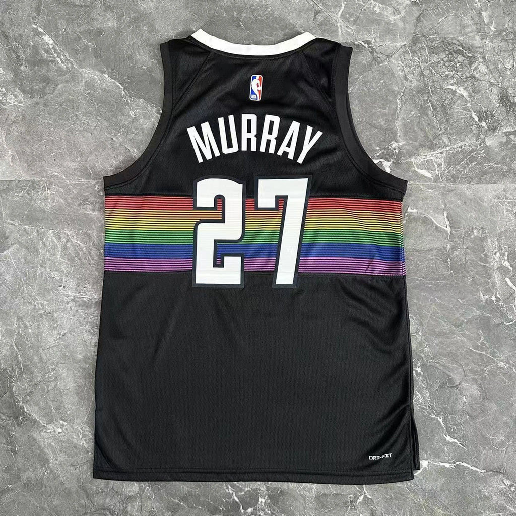 Jamal Murray No.27 Denver Nuggets City Edition Jersey 2025-26 NBA Authentic Swingman Jersey - View 6