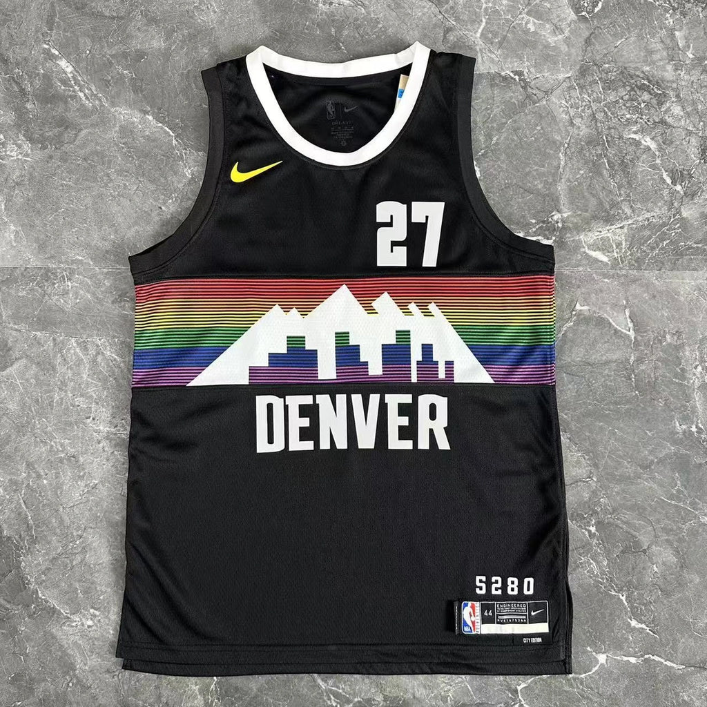 Jamal Murray No.27 Denver Nuggets City Edition Jersey 2025-26 NBA Authentic Swingman Jersey - View 7